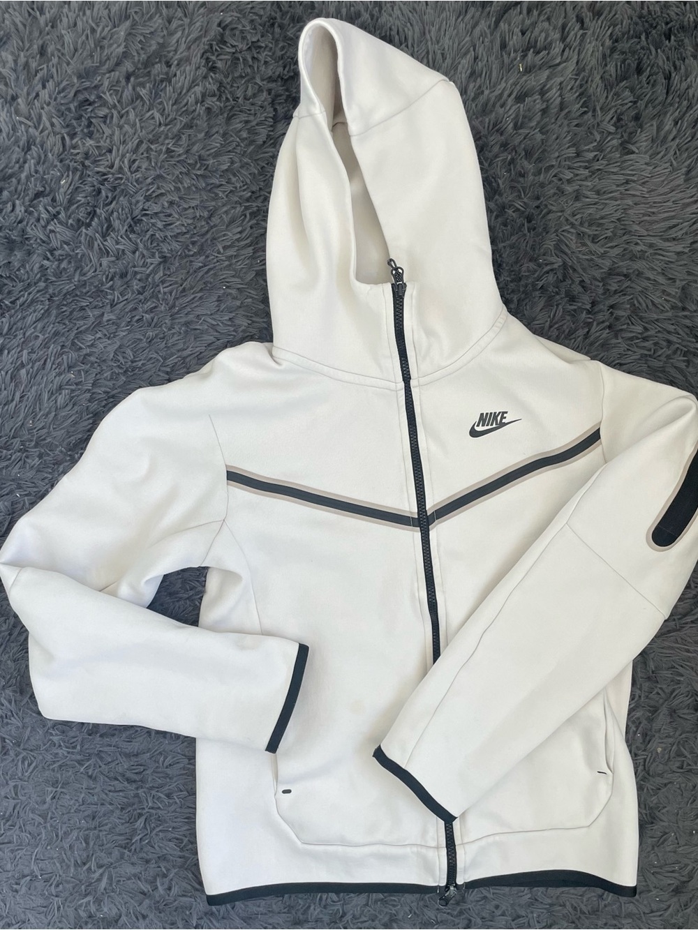 Women Size XS Nike Sportswear Tech Fleece Windrunner Full-Zip Hoodie